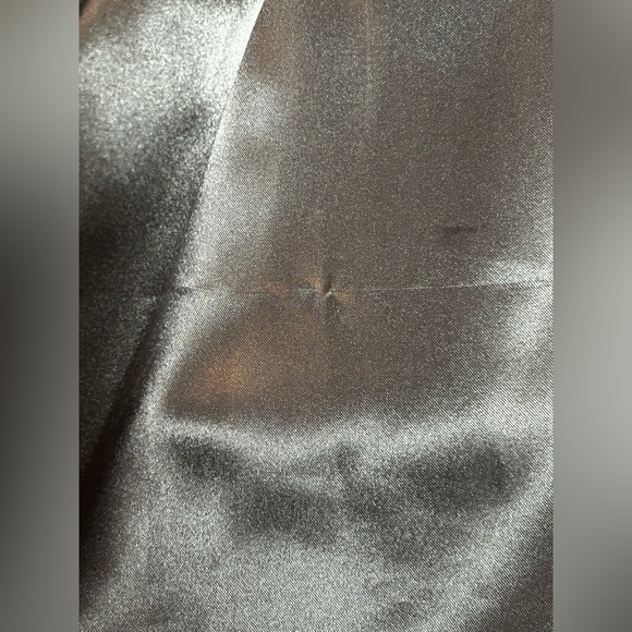 La Seine grey faux fur puff jacket size M - Picture 4 of 6